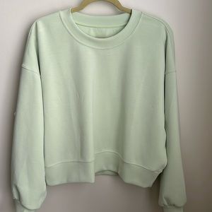 Lululemon Softstreme Perfectly Oversized Cropped Crew
